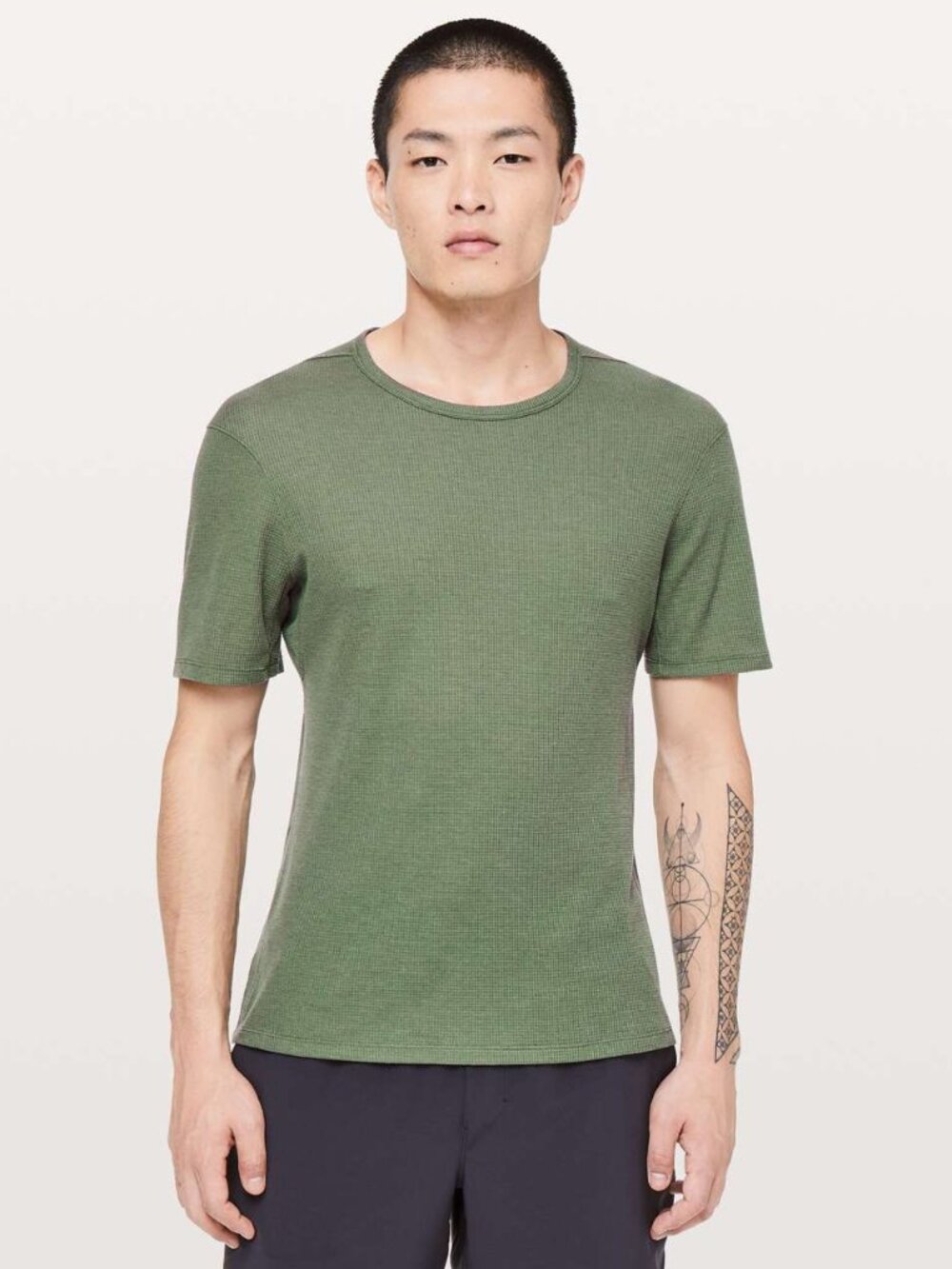 Lululemon Men's Shift Stitch Short Sleeve - Green